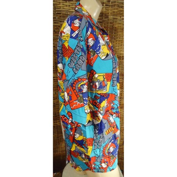 VTG Cartoon WILD Western Land Bright Comic Strip - Picture 6 of 8